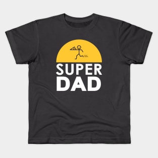 Super Dad Father Daddy Holiday Funny Gifts T-Shirt Kids T-Shirt